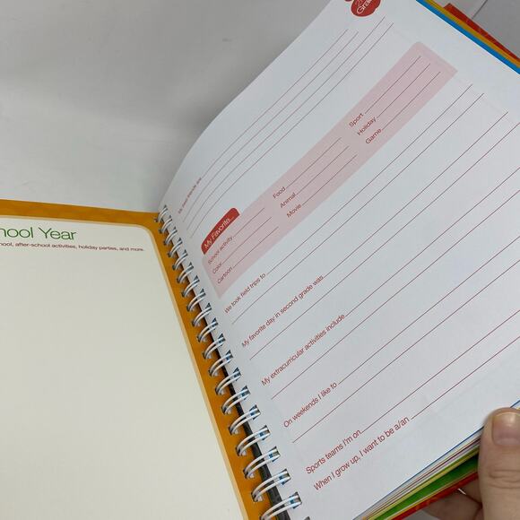 School years record book Preschool through 12 grade memory keeping - Picture 7 of 10